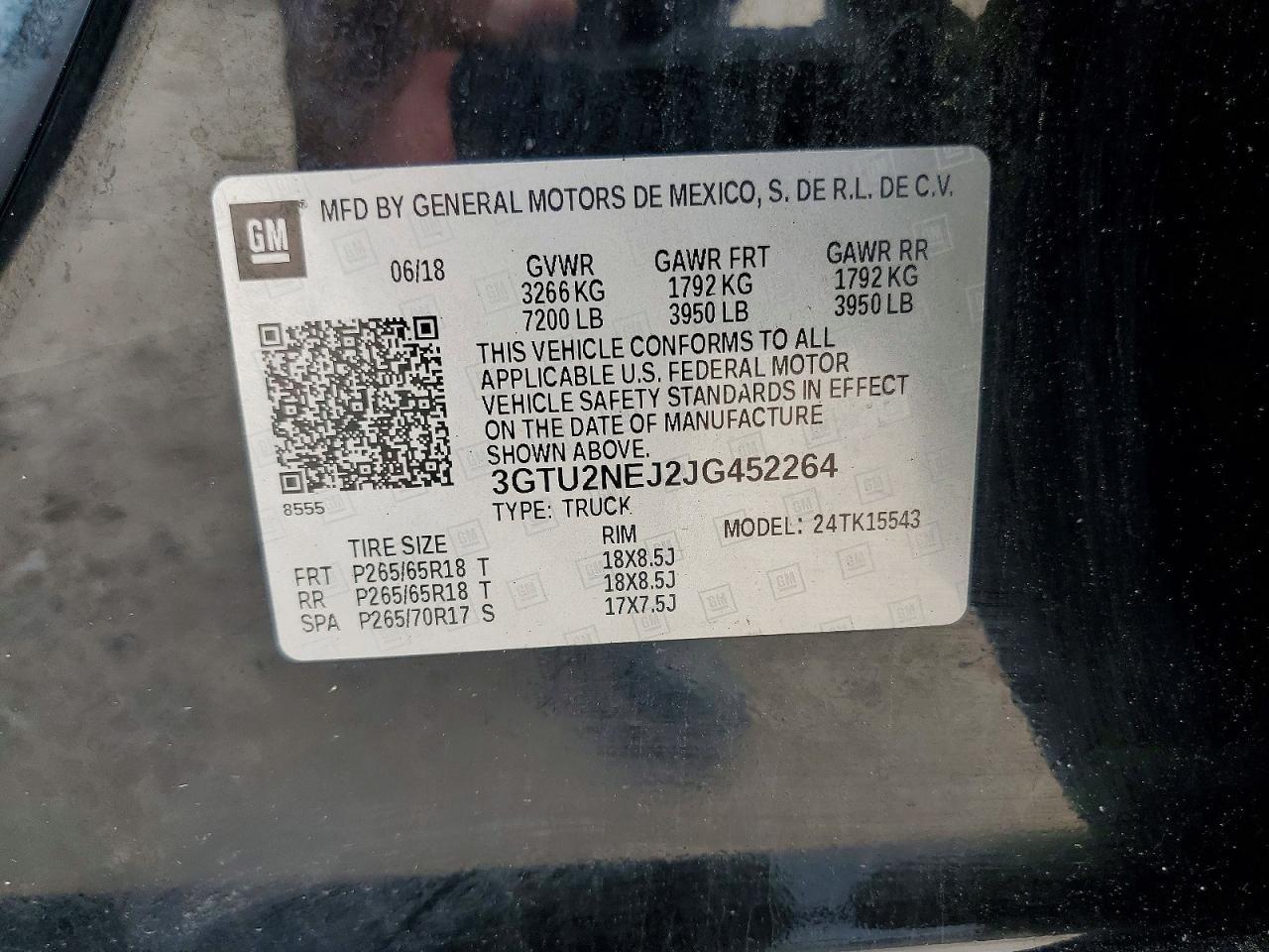 2018 GMC Sierra K1500 SLT