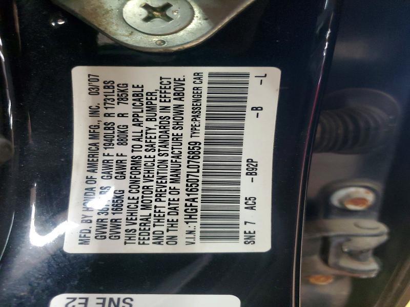 2007 Honda Civic lx