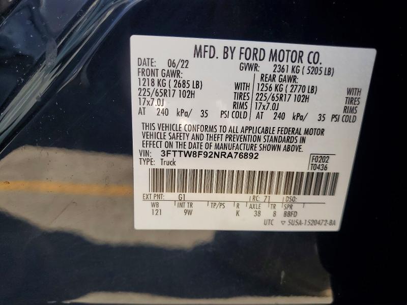 2022 Ford Maverick XL
