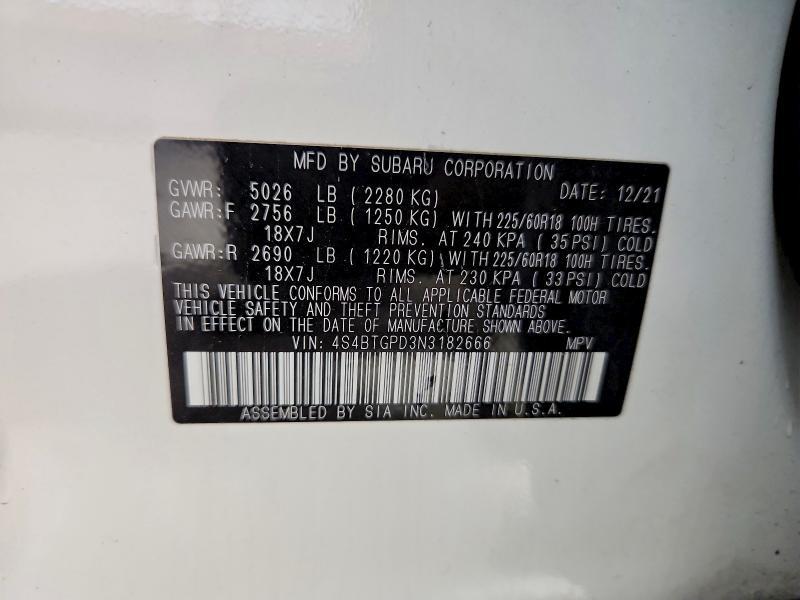 2022 Subaru Outback Touring