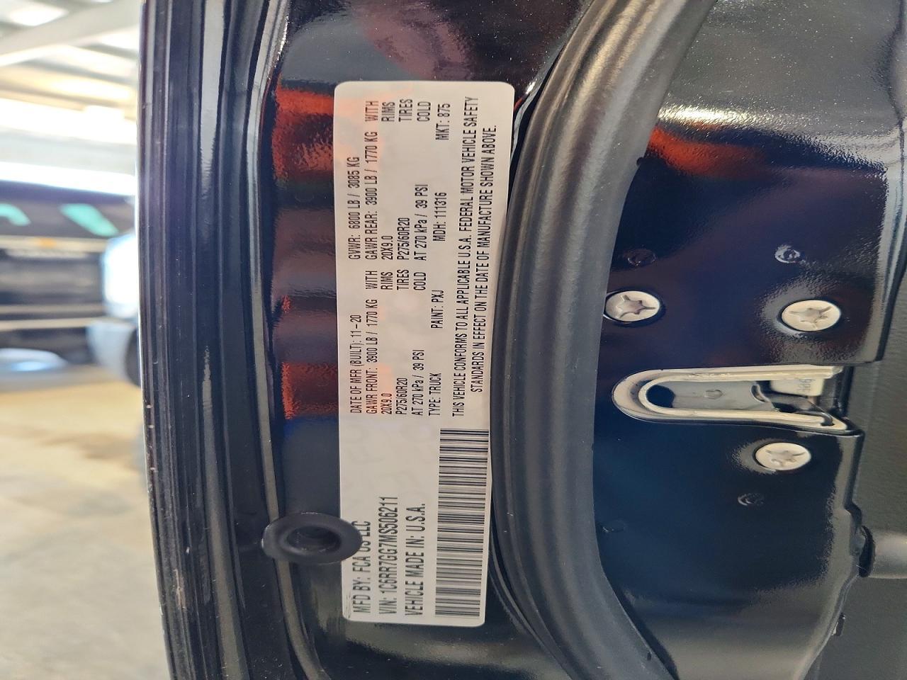 2021 Dodge RAM 1500 Classic SLT