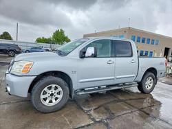 Nissan Vehiculos salvage en venta: 2004 Nissan Titan XE