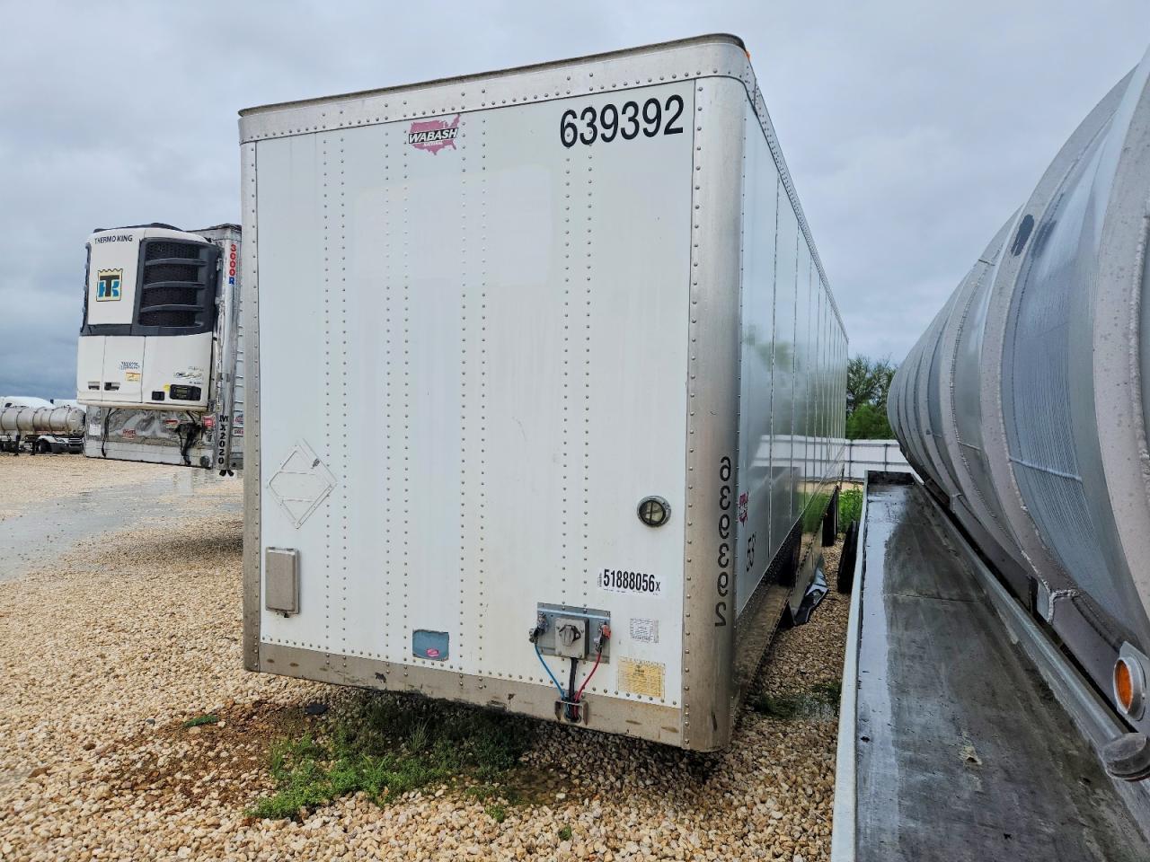 2019 Wabash Dvhdhpc DRY Van Trailer