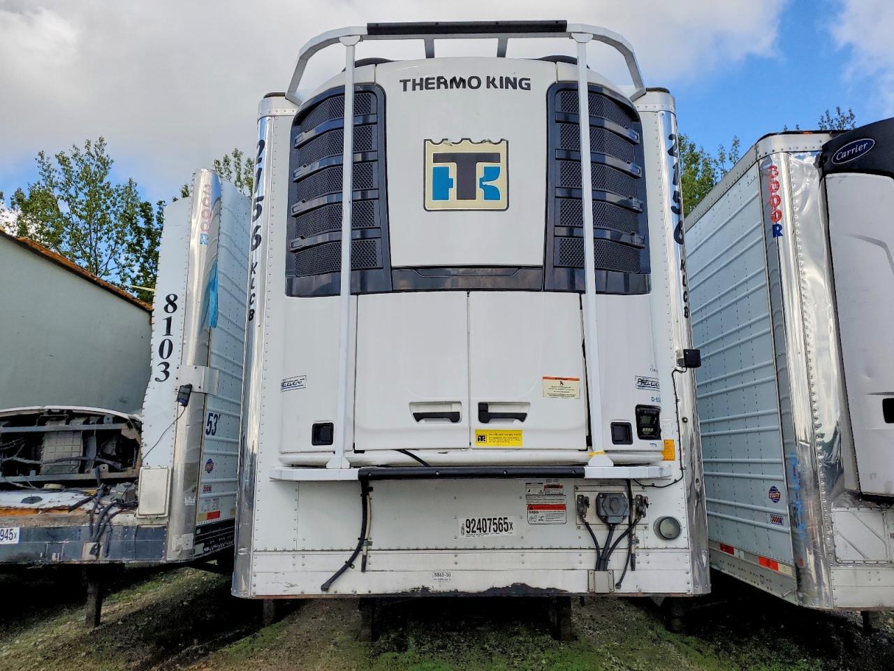 2022 Utlity Refrigerated Van Trailer