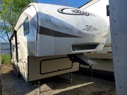 Salvage trucks for sale at Davison, MI auction: 2018 Keystone Cougar Camper