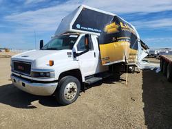 Salvage trucks for sale at Nisku, AB auction: 2005 GMC C5500 C5E042