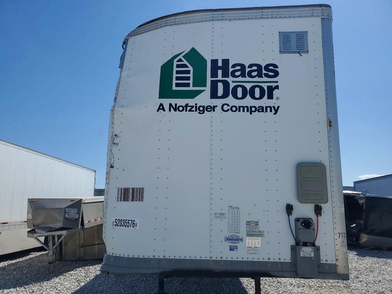 2019 Vanguard DRY Van Trailer