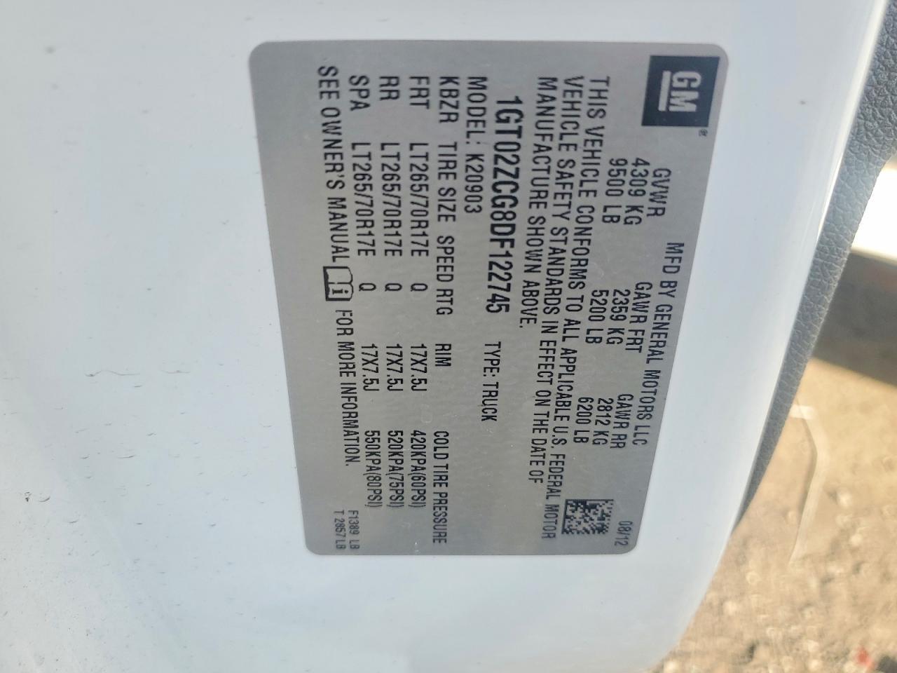 2013 GMC Sierra K2500 Heavy Duty