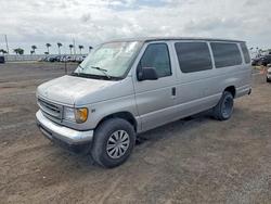 Salvage trucks for sale at Clewiston, FL auction: 2002 Ford Econoline E350 Super Duty Wagon