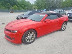Chevrolet Camaro salvage cars for sale: 2015 Chevrolet Camaro lt