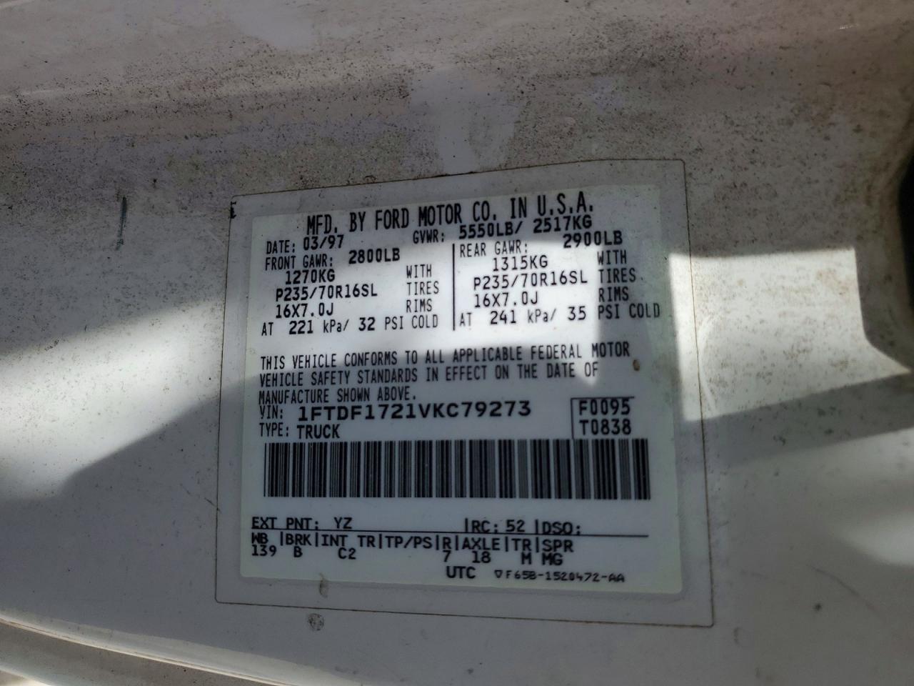 1997 Ford F150
