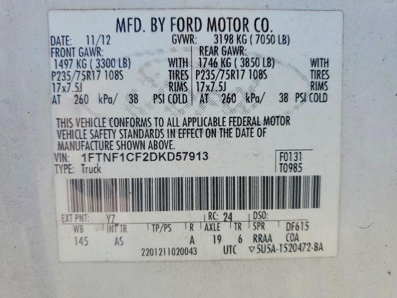 2013 Ford F150