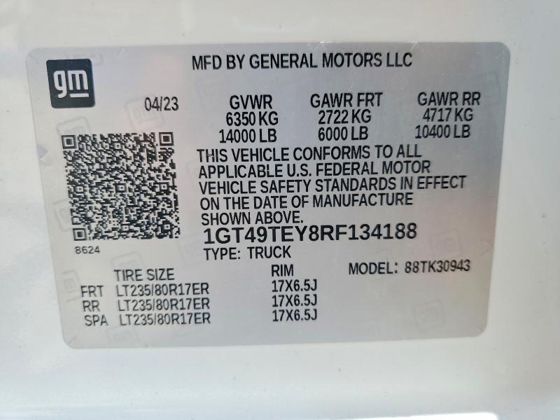 2024 GMC Sierra K3500 SLE