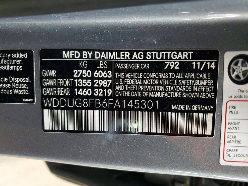2015 Mercedes-Benz S 550 4matic