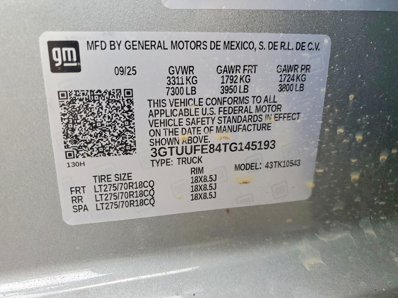 2026 GMC Sierra K1500 AT4X