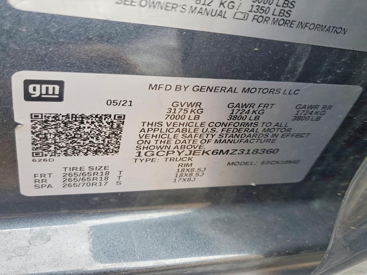2021 Chevrolet Silverado K1500 LT