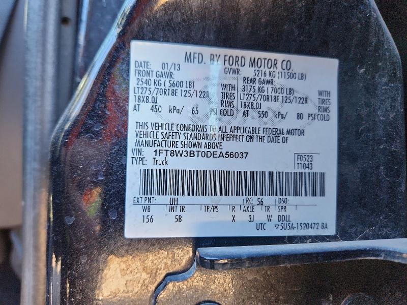 2013 Ford F350 Super Duty