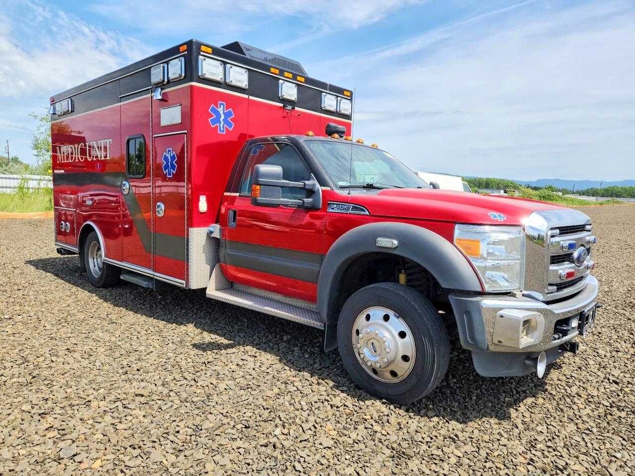 2013 Ford F450 Super Duty Ambulance