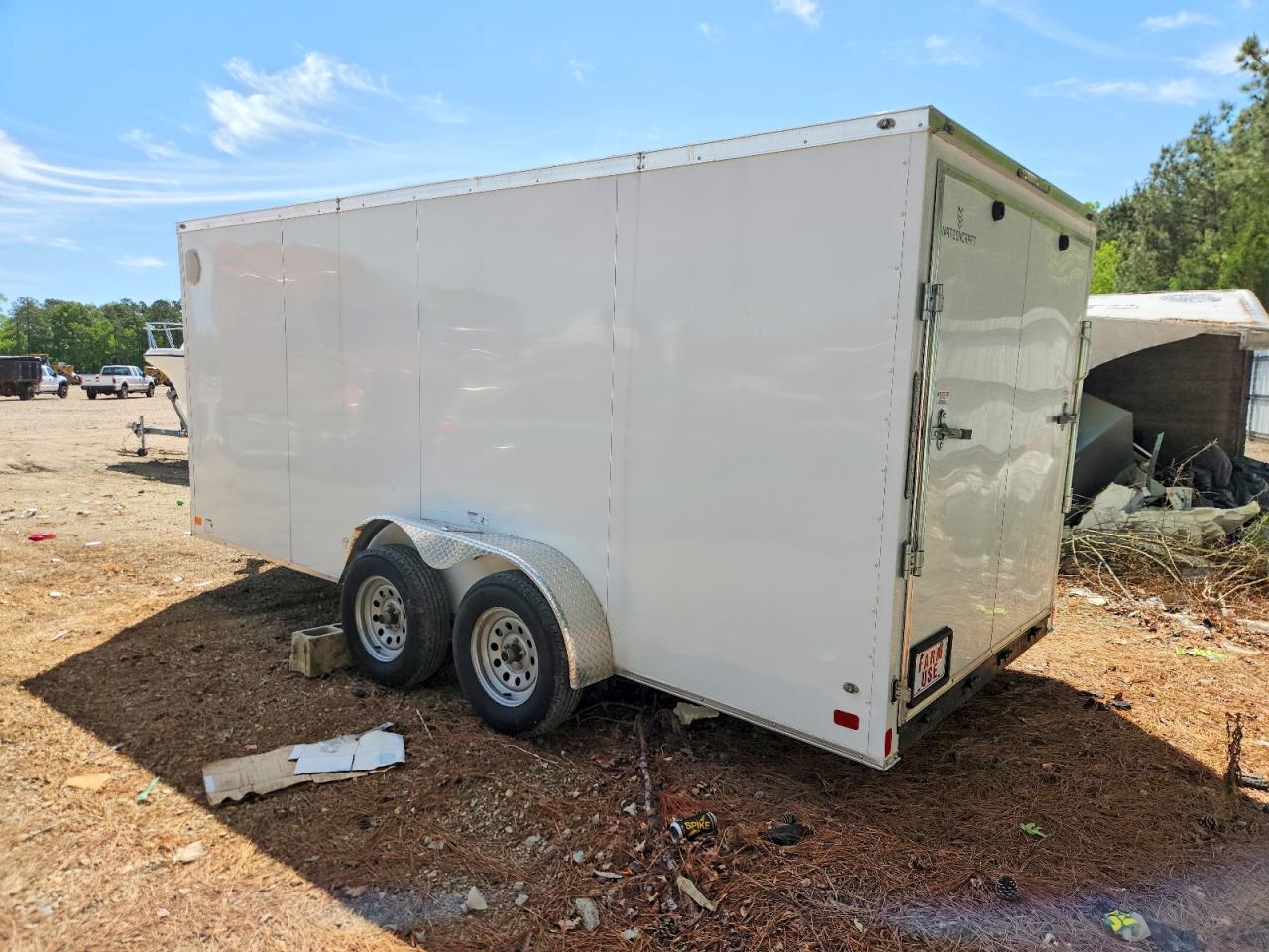 2022 Nationcraft 7X16TA2 Enclosed Cargo Trailer