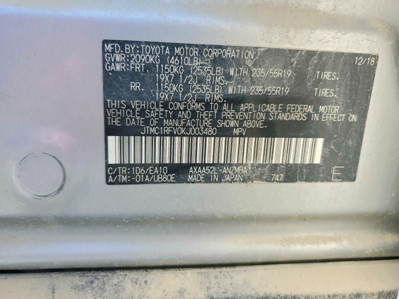 2019 Toyota Rav4 xle Premium