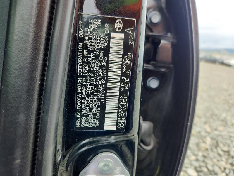 2018 Toyota Prius c two