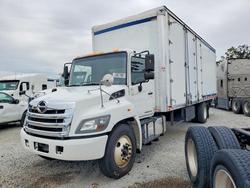 Hino salvage cars for sale: 2017 Hino 258/268 BOX Truck