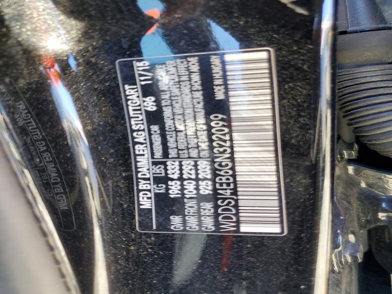 2016 Mercedes-Benz Cla 250