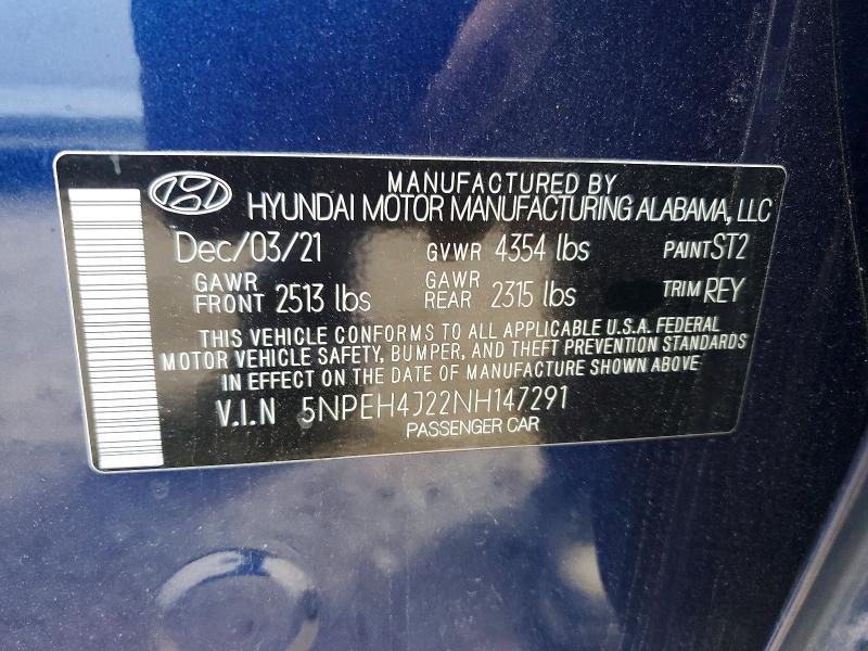 2022 Hyundai Sonata Limited