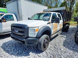 Salvage trucks for sale at York Haven, PA auction: 2015 Ford F450 Super Duty