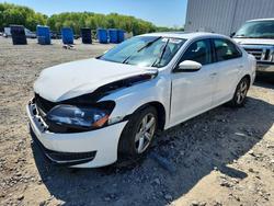 Volkswagen Passat salvage cars for sale: 2012 Volkswagen Passat se