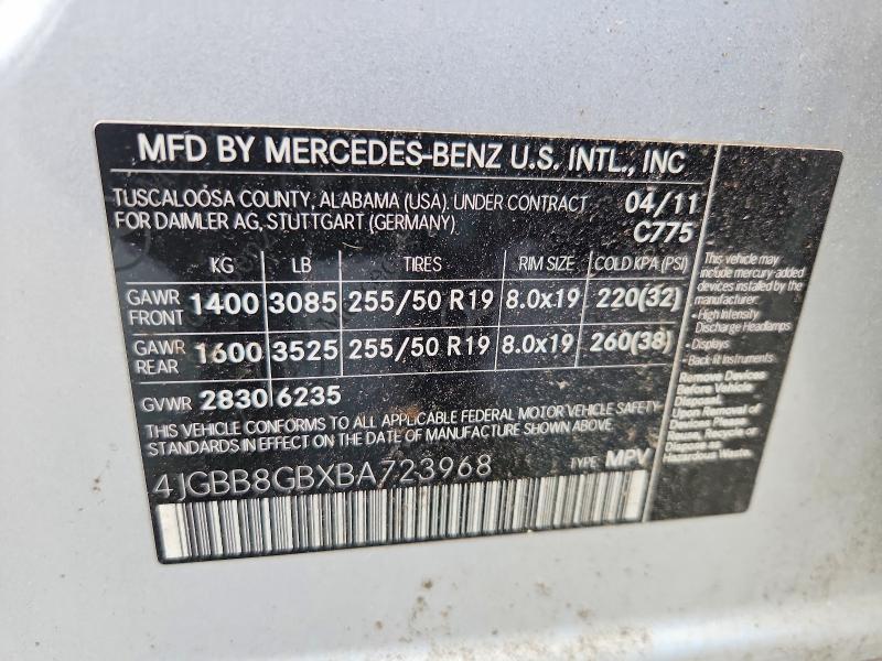 2011 Mercedes-Benz M-class