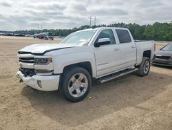 Salvage trucks for sale at Greenwell Springs, LA auction: 2017 Chevrolet Silverado LTZ
