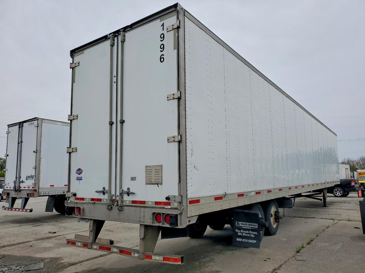 2019 Utility ITY VS2DX-DRY Van Trailer