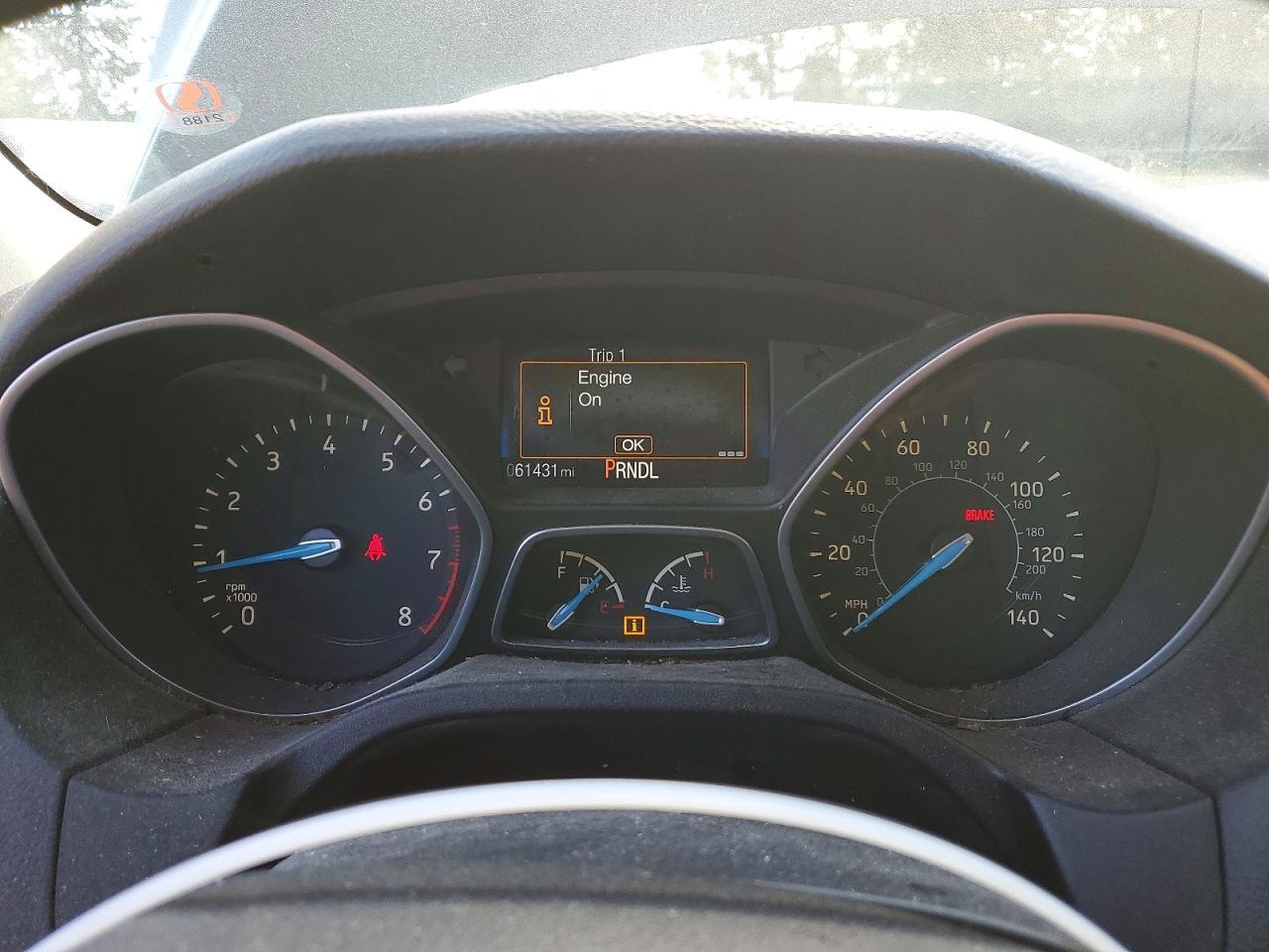 2016 Ford Focus s