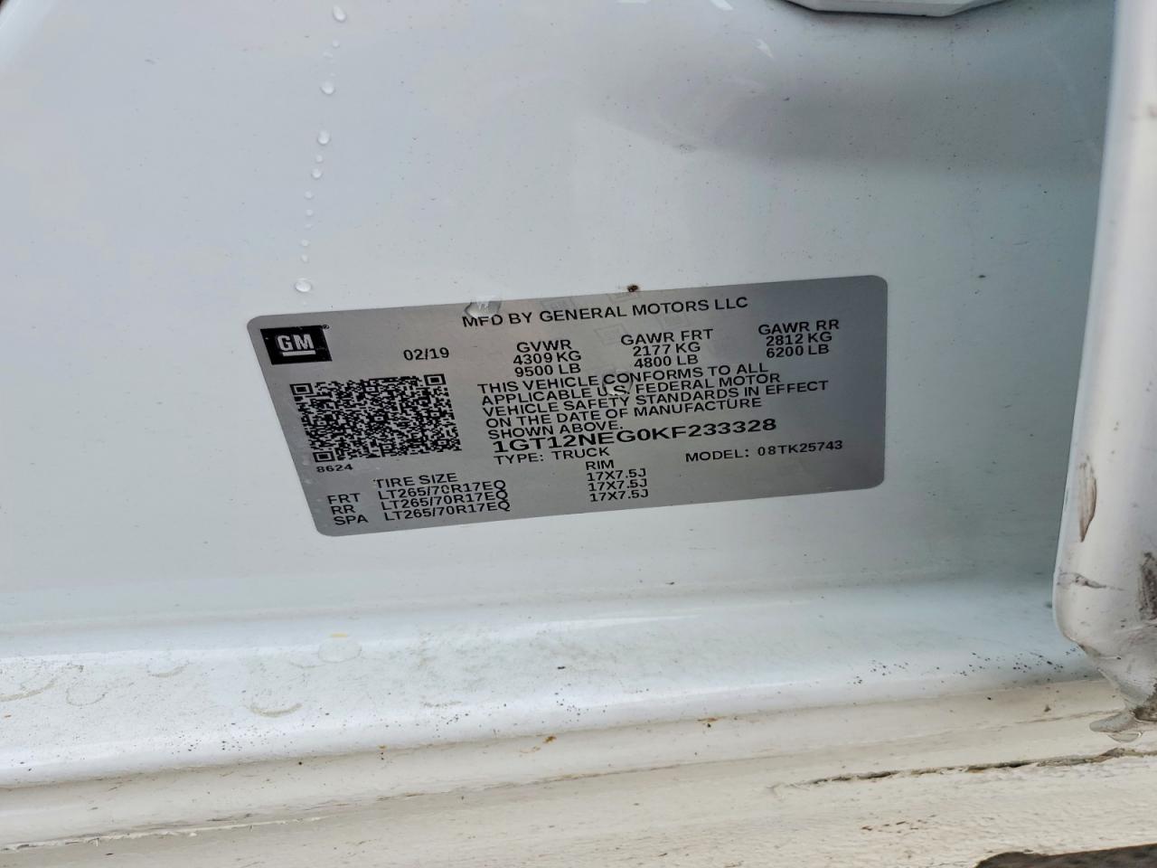 2019 GMC Sierra K2500 Heavy Duty