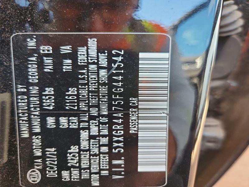 2015 KIA Optima sx