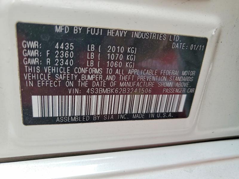 2011 Subaru Legacy 2.5i Limited