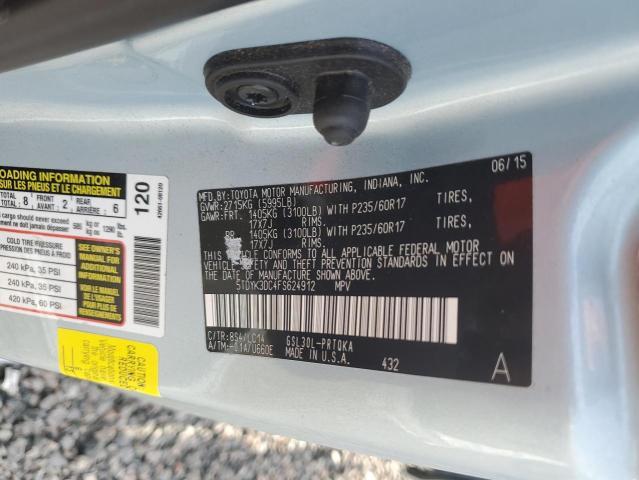 2015 Toyota Sienna xle 8-passenger