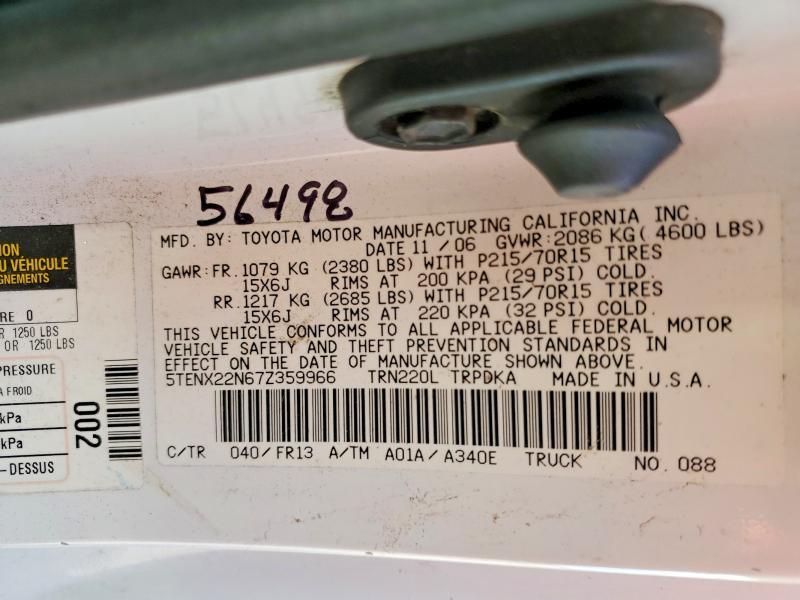 2007 Toyota Tacoma Base