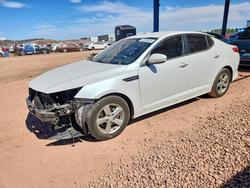 KIA Optima salvage cars for sale: 2014 KIA Optima lx