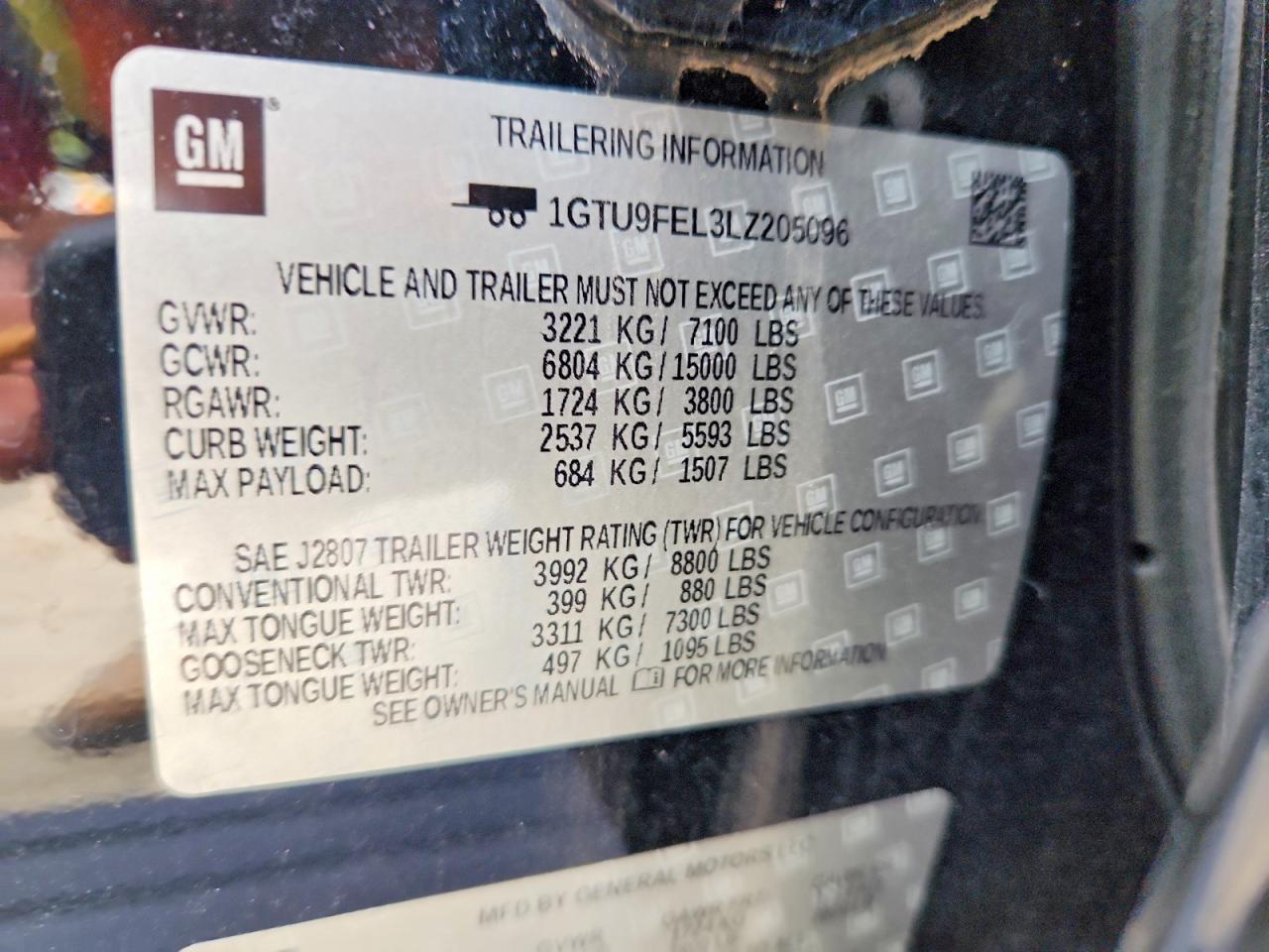 2020 GMC Sierra K1500 Denali