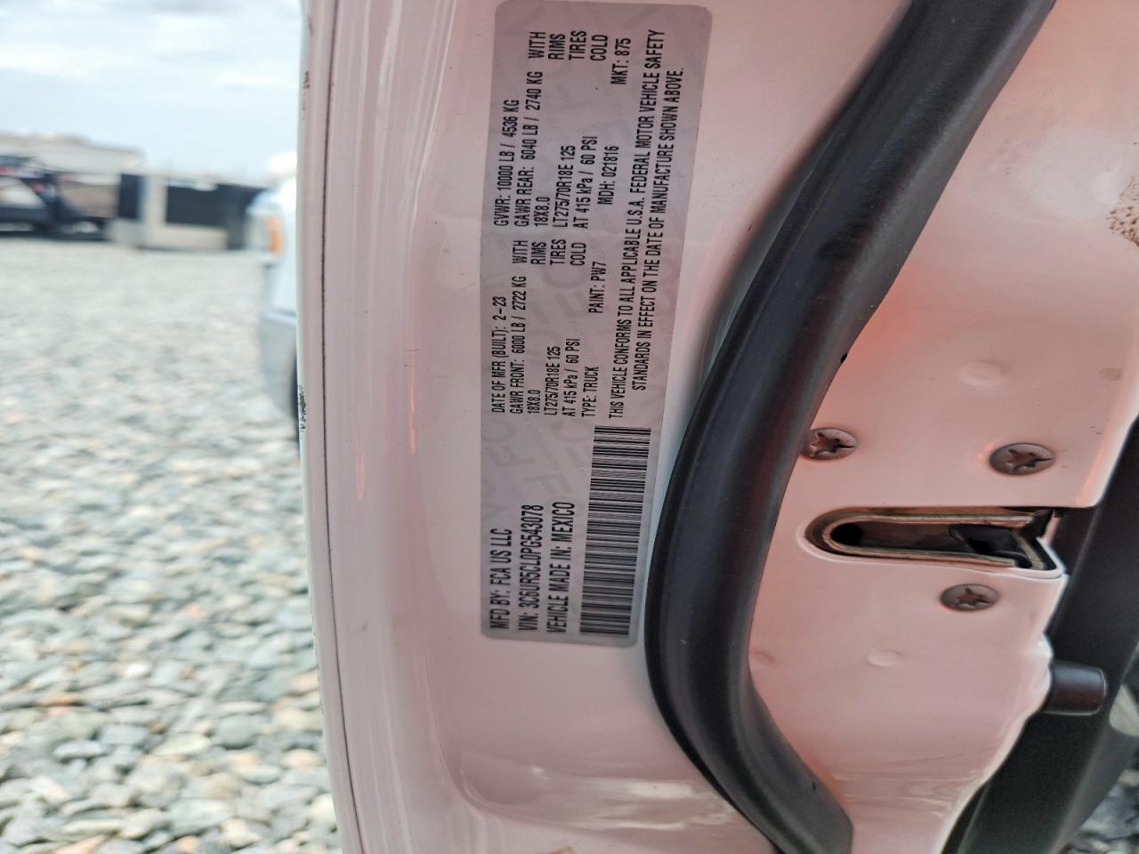 2023 Dodge RAM 2500 Tradesman