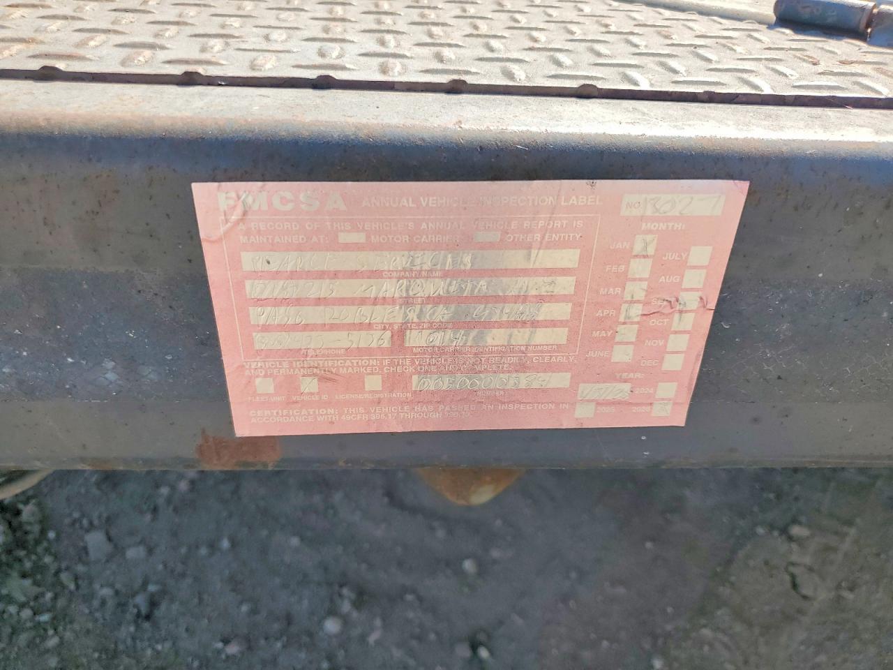 2004 Utility Trailer 2004 JLG Equipment Trailer