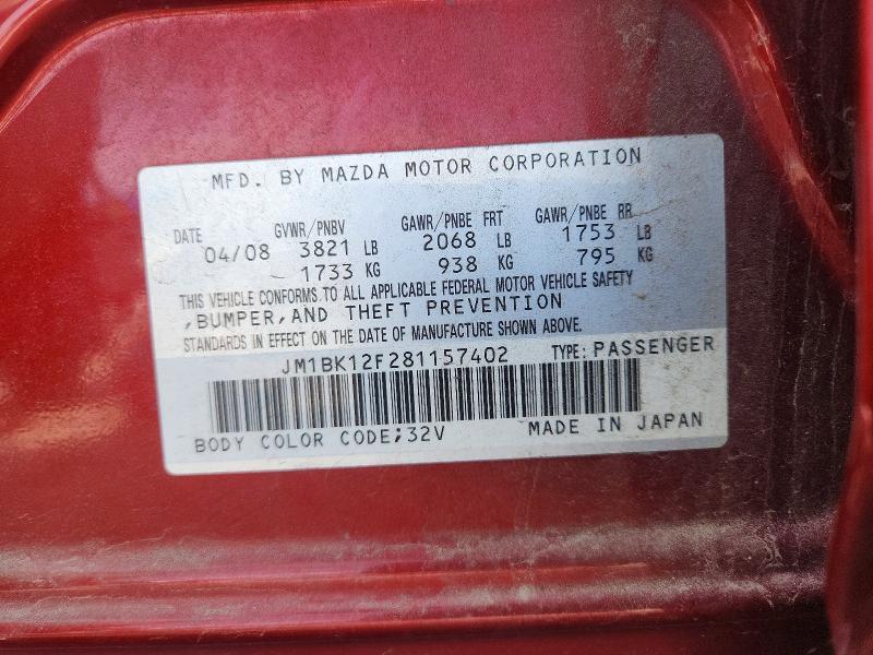 2008 Mazda 3 I