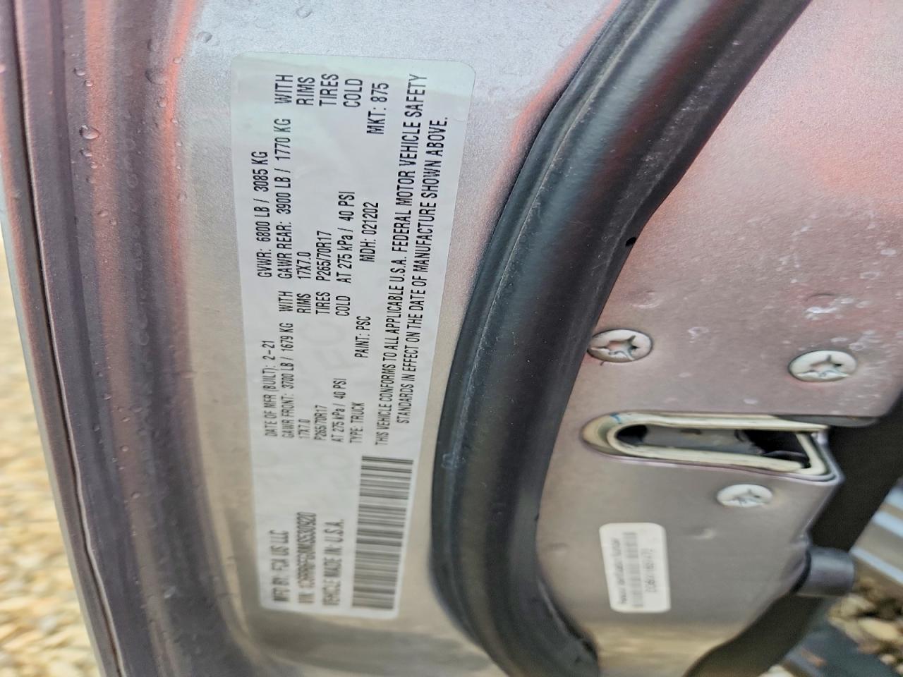 2021 Dodge RAM 1500 Classic Tradesman