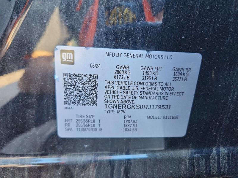 2024 Chevrolet Traverse lt