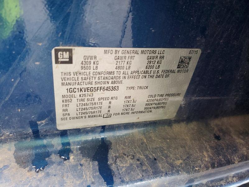 2015 Chevrolet Silverado K2500 Heavy Duty LT