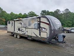 Salvage trucks for sale at Lufkin, TX auction: 2015 Foresriver 2015 Forest River Heritage Glen Camper