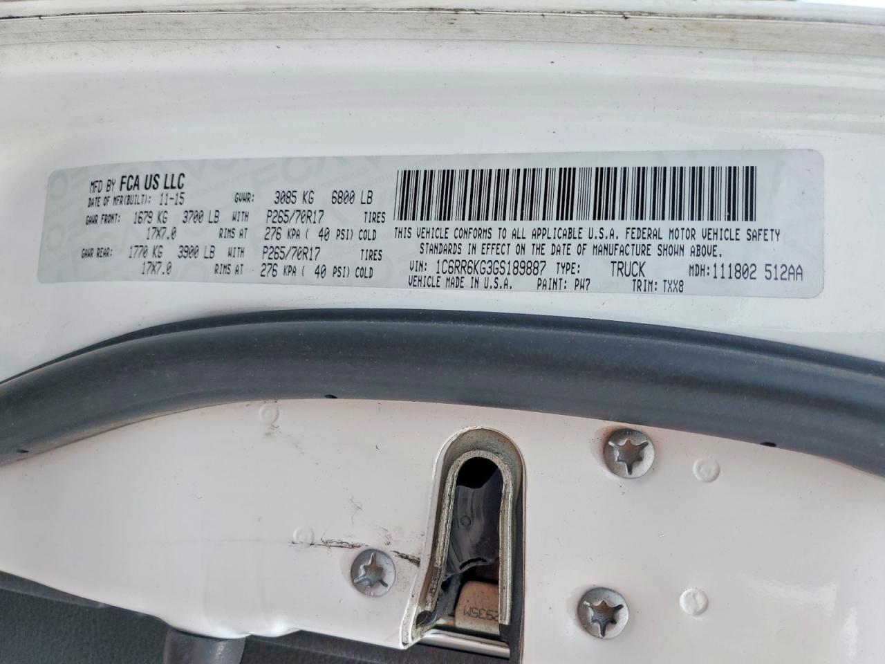 2016 Dodge RAM 1500 ST