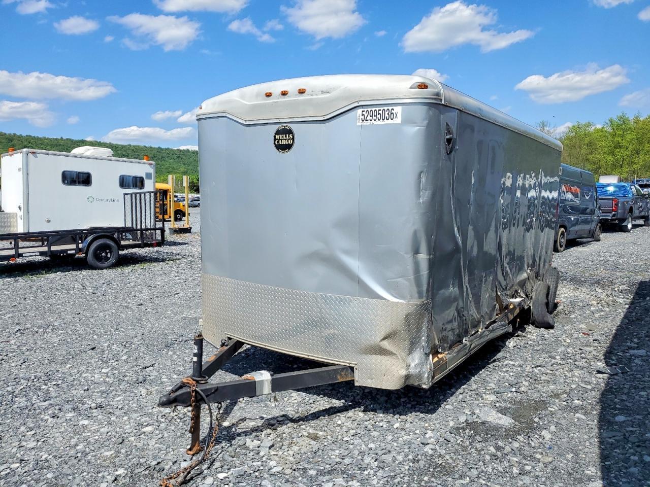 2020 Wells Cargo Enclosed Cargo Trailer